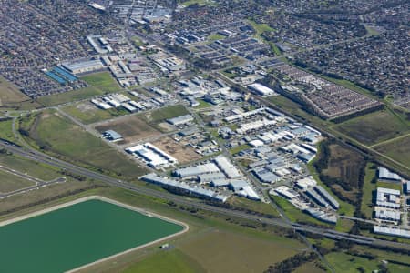 Aerial Image of PAKENHAM INDUSTRIAL