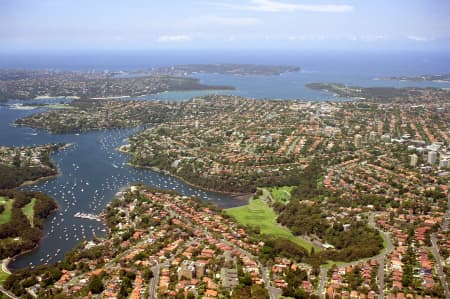 Aerial Image of CAMMERAY TO MOSMAN