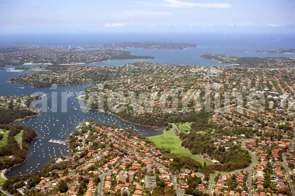Aerial Image of Cammeray to Mosman