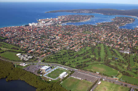 Aerial Image of TOYOTA PARK STADIUM TO CRONULLA