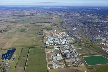 Aerial Image of PAKENHAM INDUSTRIAL