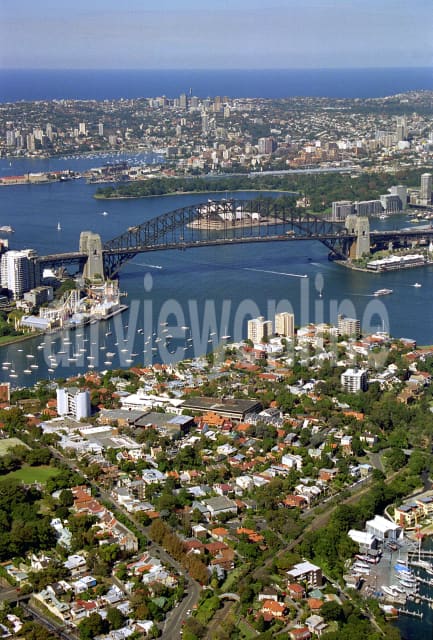 Aerial Image of McMahons Point and Lavender Bay
