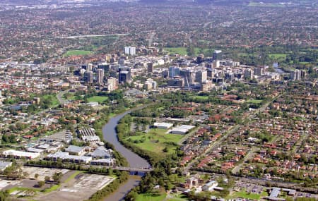 Aerial Image of PARRAMATTA CITY