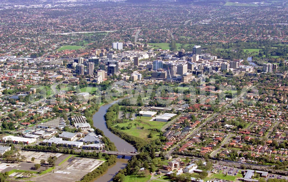 Aerial Image of Parramatta City
