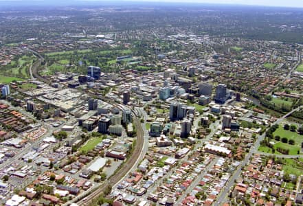 Aerial Image of PARRAMATTA CITY