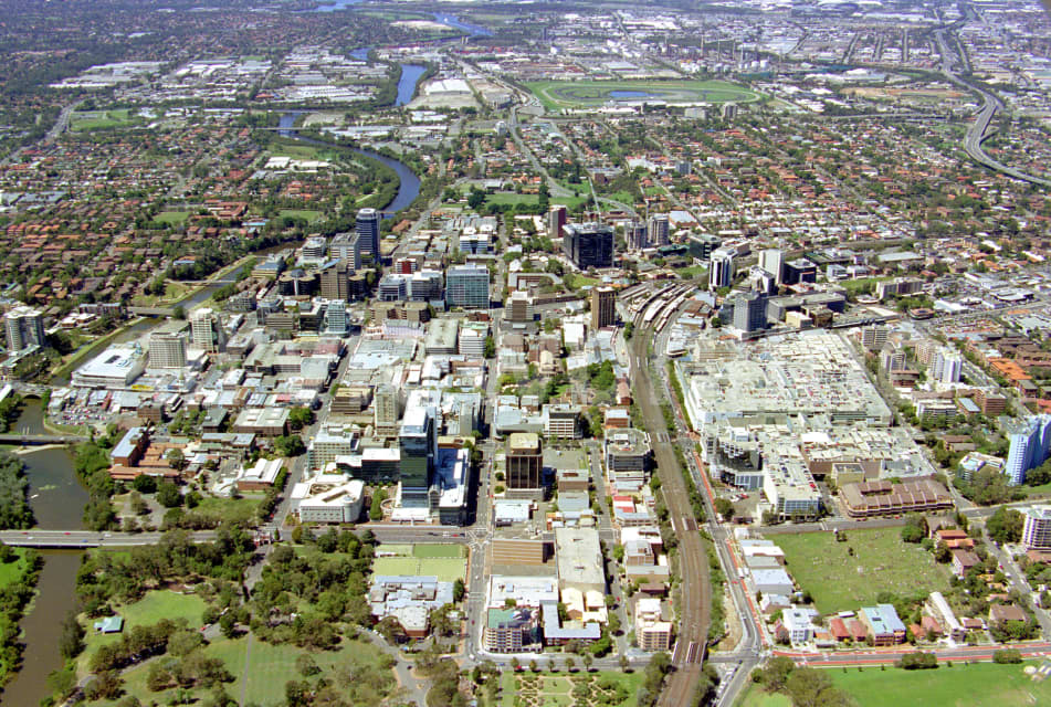 Aerial Image of Parramatta City