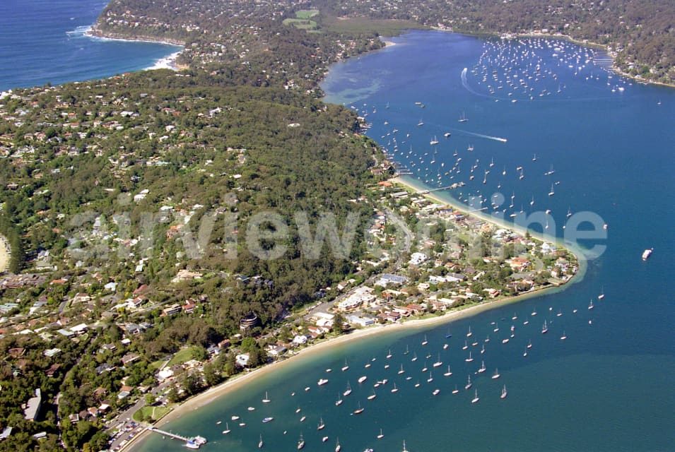 Aerial Image of Palm Beach and Careel Bay