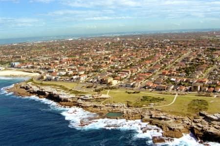 Aerial Image of MAROUBRA\'S ROCKY COAST.