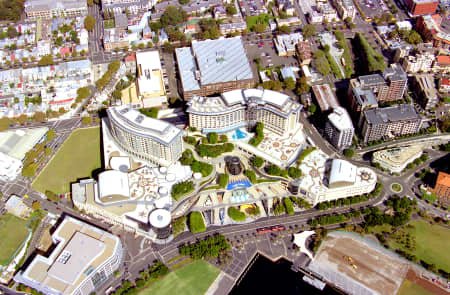 Aerial Image of STAR CITY CASINO AND PYRMONT.