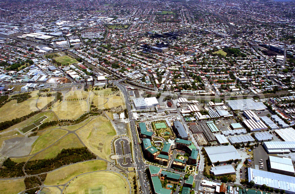 Aerial Image of Erskinville to Enmore