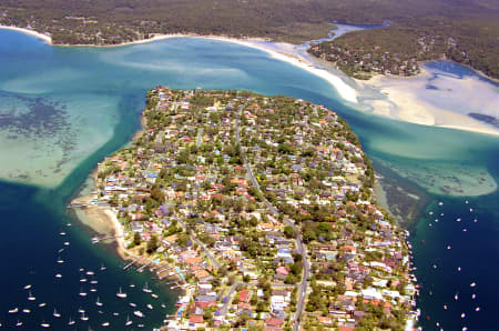 Aerial Image of BURRANEER AND PORT HACKING