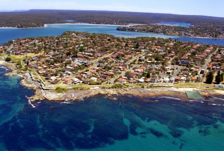 Aerial Image of CRONULLA AND PORT HACKING