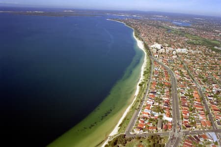 Aerial Image of BRIGHTON-LE-SANDS AND BOTANY BAY.