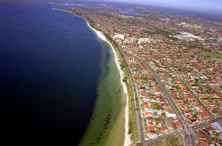 Aerial Image of BRIGHTON-LE-SANDS AND BOTANY BAY.