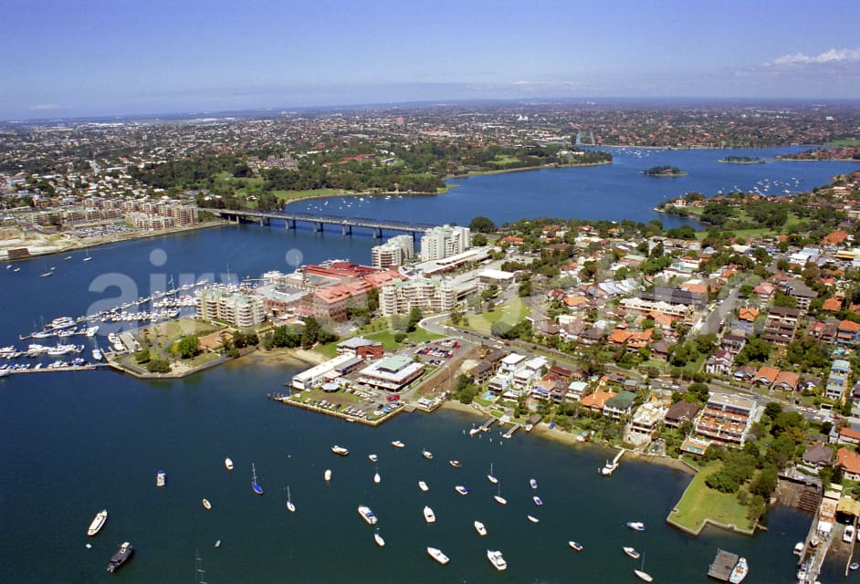Aerial Image of Drummoyne to Iron Cove