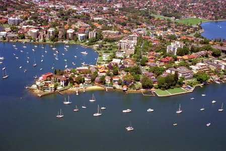 Aerial Image of DRUMMOYNE AND DRUMMOYNE BAY.