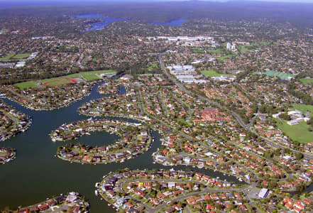 Aerial Image of SYLVANIA WATERS