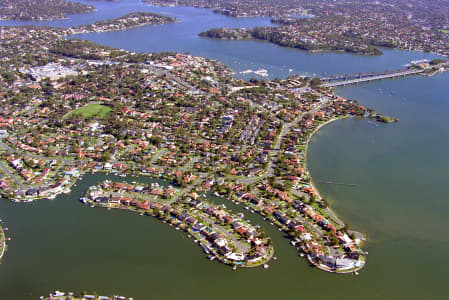 Aerial Image of SYLVANIA WATERS AND SYLVANIA.