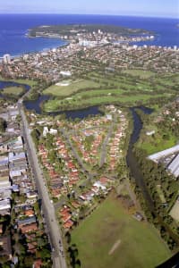 Aerial Image of NORTH MANLY