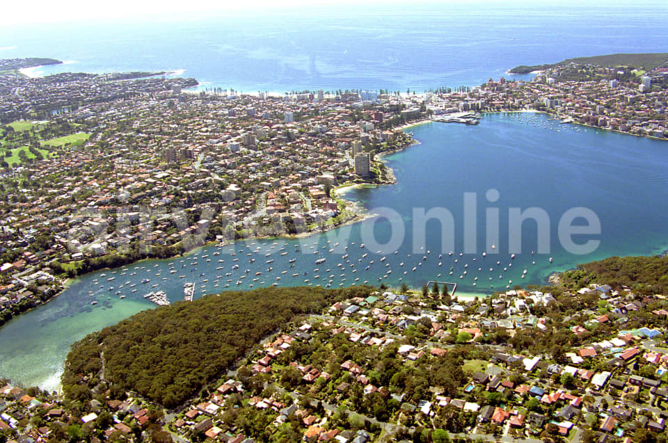 Aerial Image of Balgowlah Heights and Balgowlah