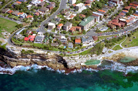 Aerial Image of BRONTE BATHS