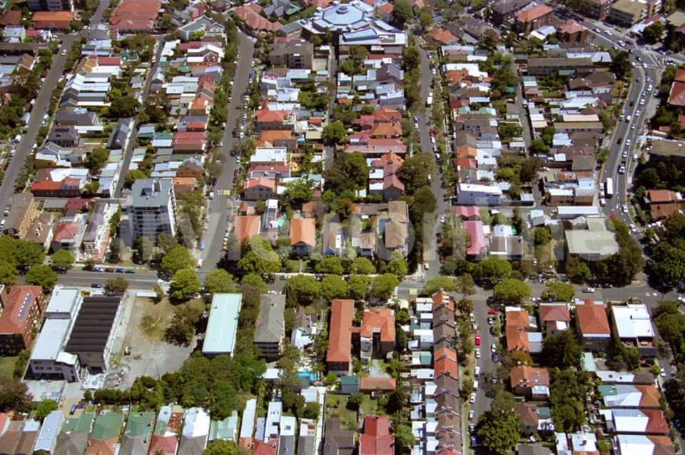 Aerial Image of Bondi local streets