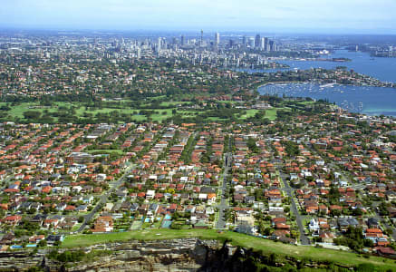 Aerial Image of DOVER HEIGHTS TO CITY