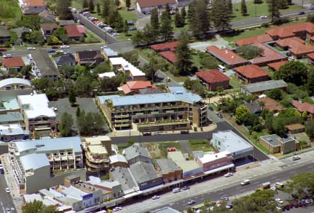 Aerial Image of CLOSEUP OF ALBERT AND LAGOON STREET INTERSECTION
