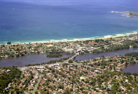 Aerial Image of NORTH NARRABEEN OVER THE LAGOON