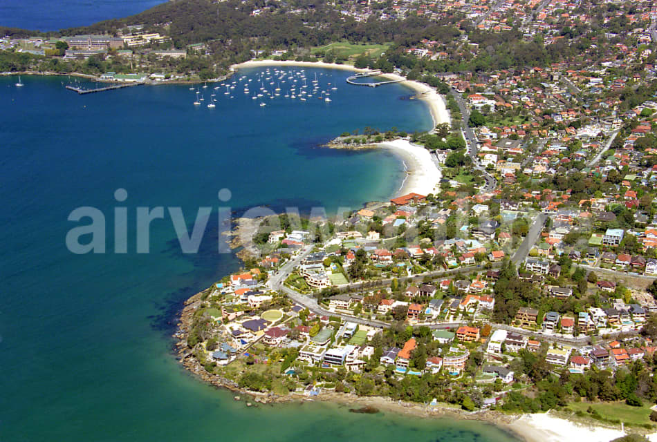 Aerial Image of Wyargine Point to Balmoral Beach