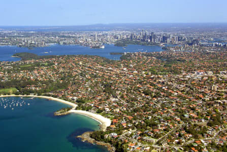 Aerial Image of BALMORAL BEACH AND MOSMAN