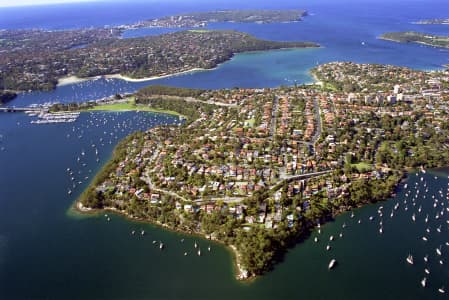Aerial Image of MOSMAN AND MIDDLE HARBOUR