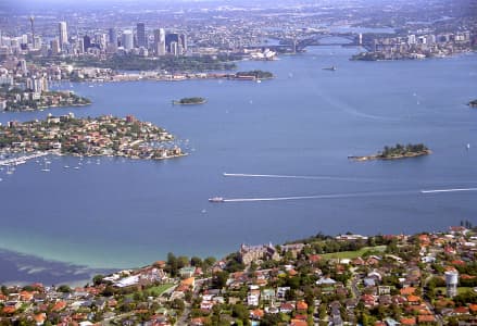 Aerial Image of VAUCLUSE TO SYDNEY CITY