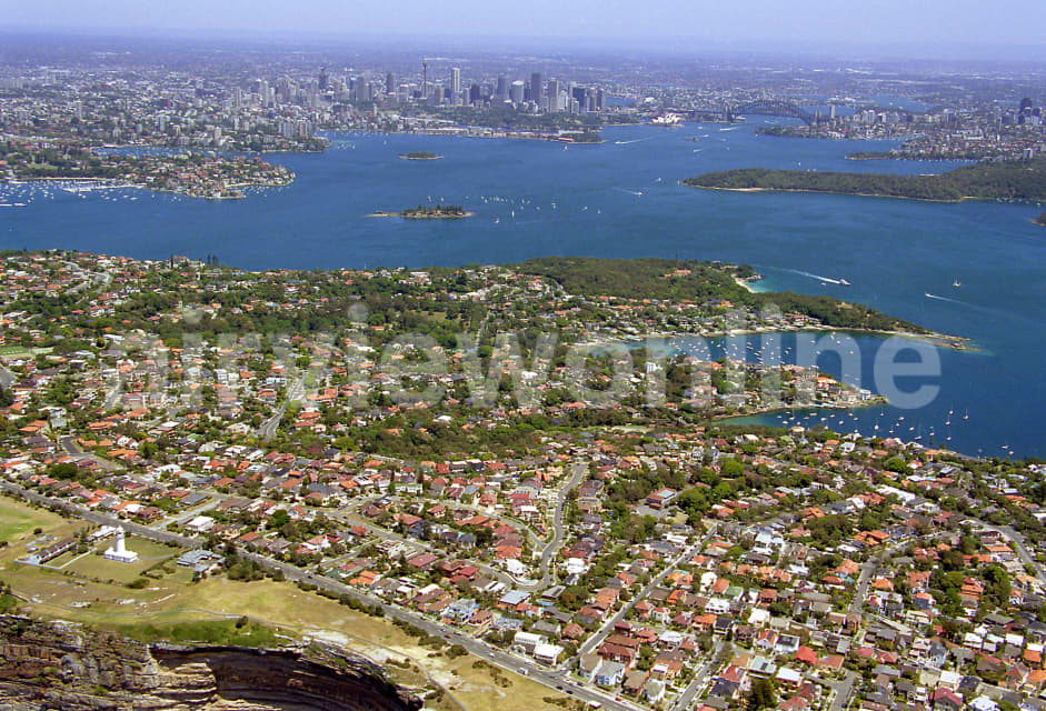 Aerial Image of Vaucluse to the City