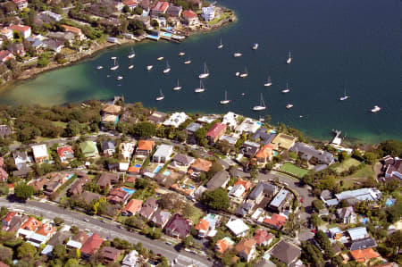 Aerial Image of LOOKING WEST OVER THE CRESCENT AND PARSLEY BAY