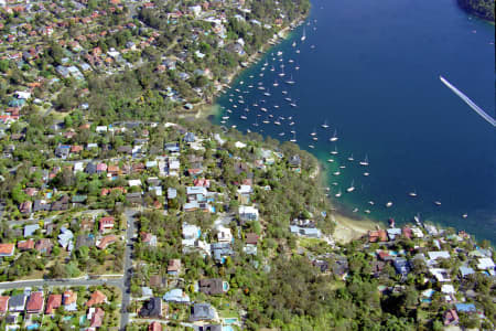 Aerial Image of POWDER HULK BAY, MIDDLE HARBOUR