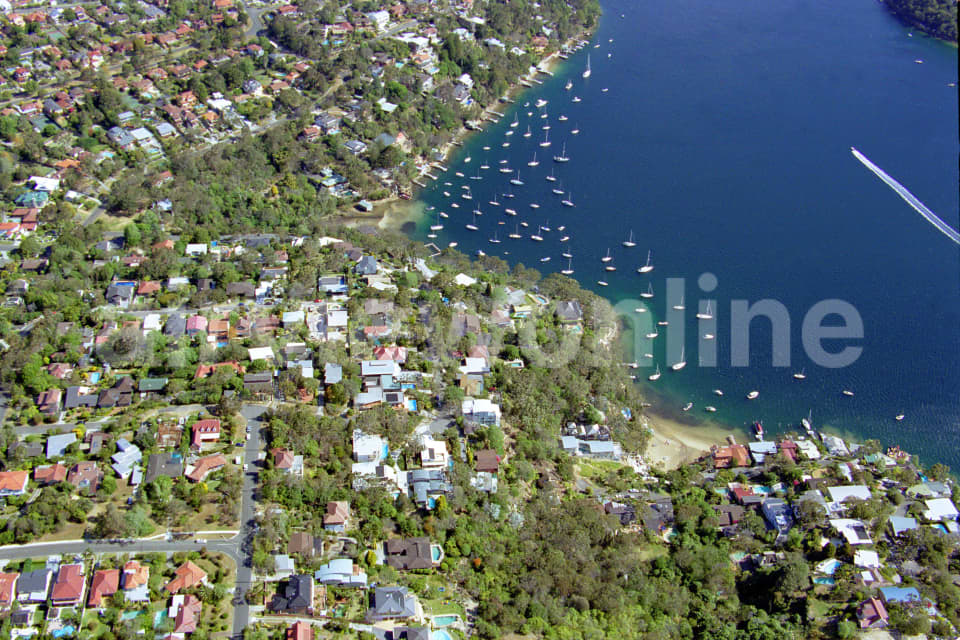 Aerial Image of Powder Hulk Bay, Middle Harbour