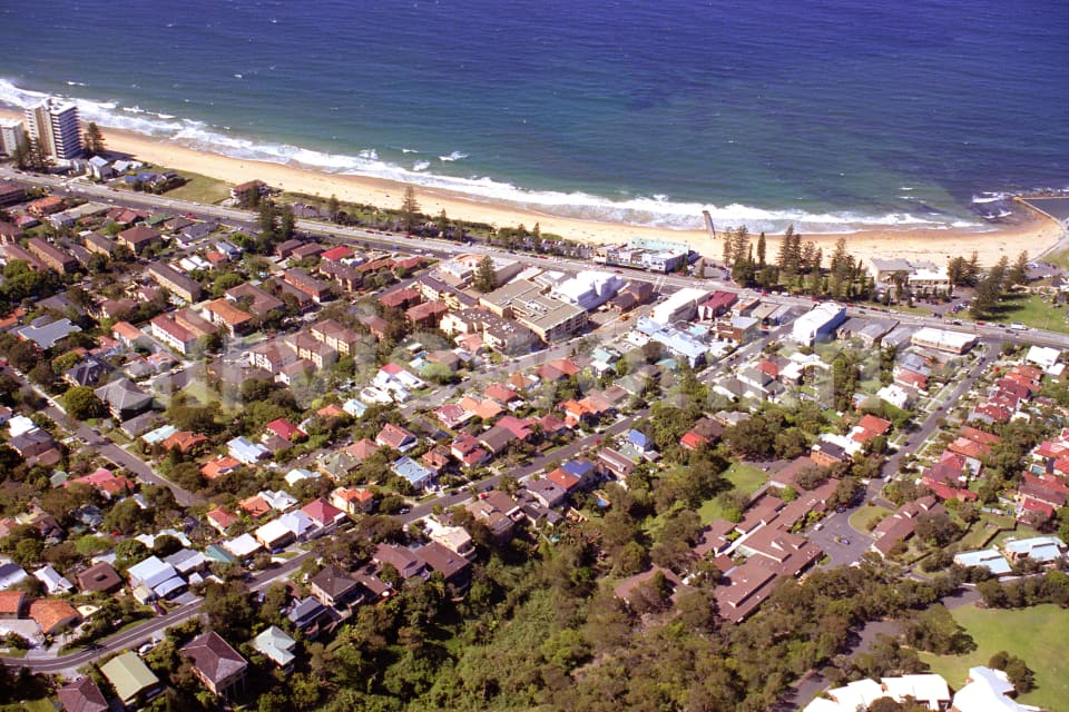 Aerial Image of North east over Collaroy