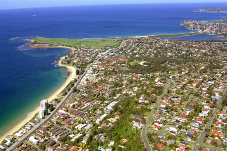 Aerial Image of COLLAROY LOOKING SOUTH.