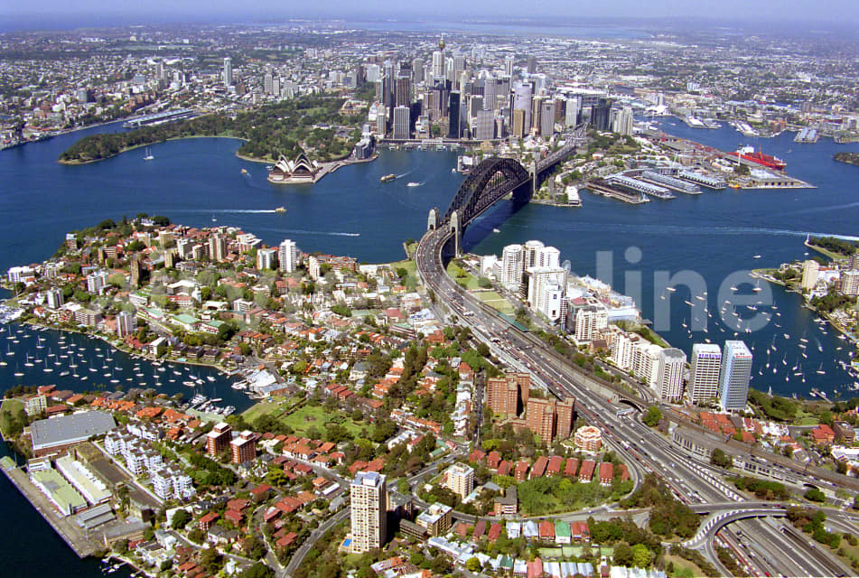 Aerial Image of Kirribilli and Milsons Point