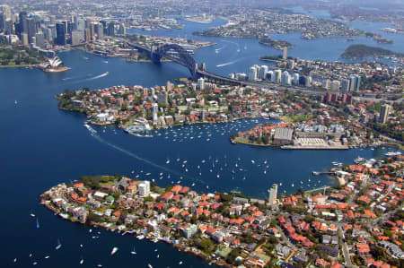 Aerial Image of KIRRIBILLI AND HARBOUR
