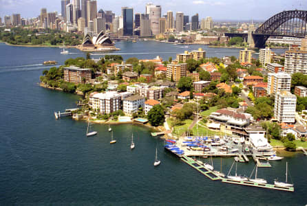 Aerial Image of KIRRIBILLI