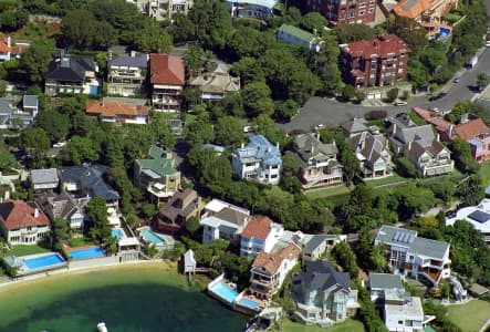 Aerial Image of POINT PIPER