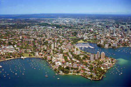 Aerial Image of DARLING POINT