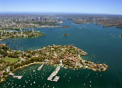 Aerial Image of POINT PIPER