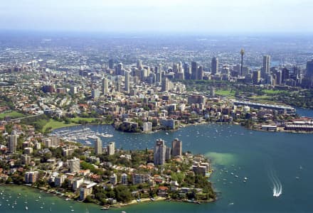 Aerial Image of DARLING POINT