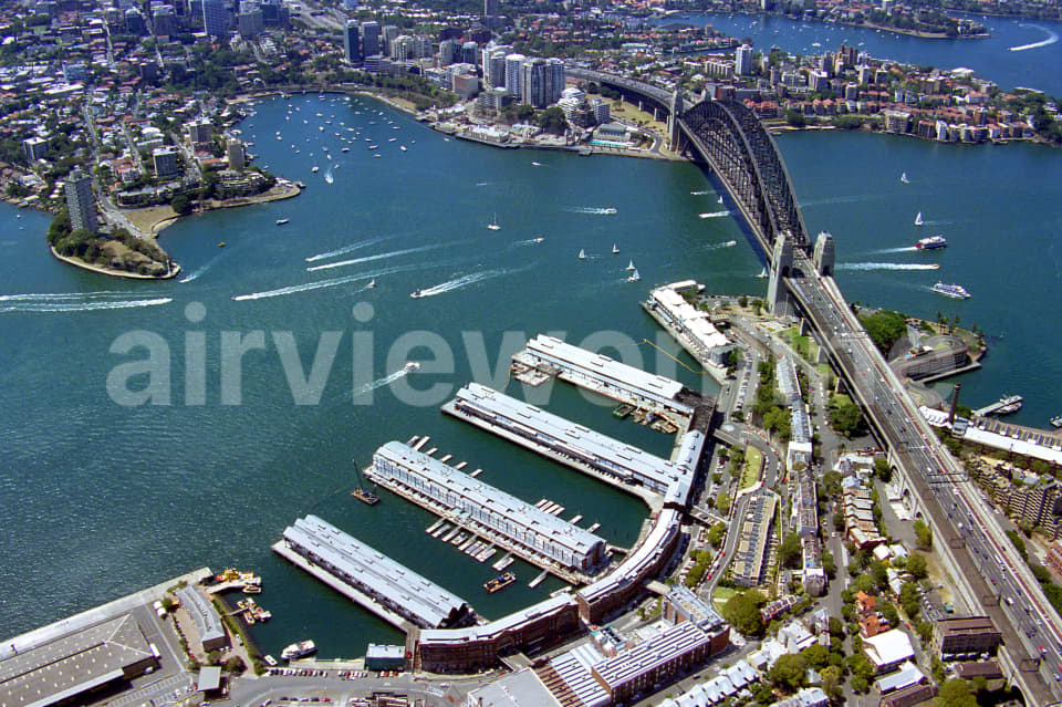 Aerial Image of Sydney and Walsh Bay