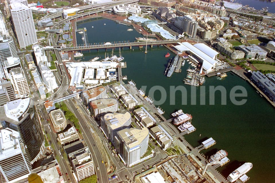 Aerial Image of King Street Wharf and Darling Harbour