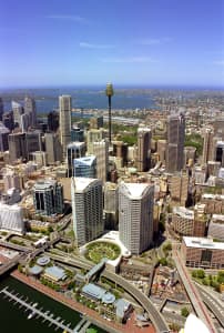 Aerial Image of IBM AND NESTLE TOWER SYDNEY