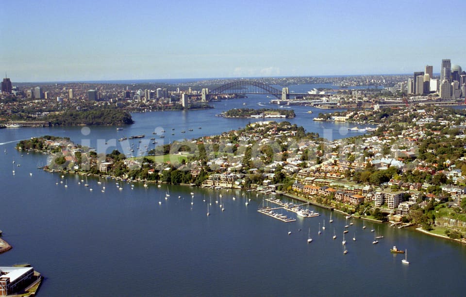 Aerial Image of Hopetoun Quays to the City